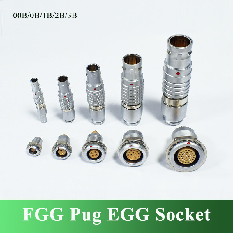Push Fit Connector - Conector Metálico Autotravante Push-pull FGG EGG