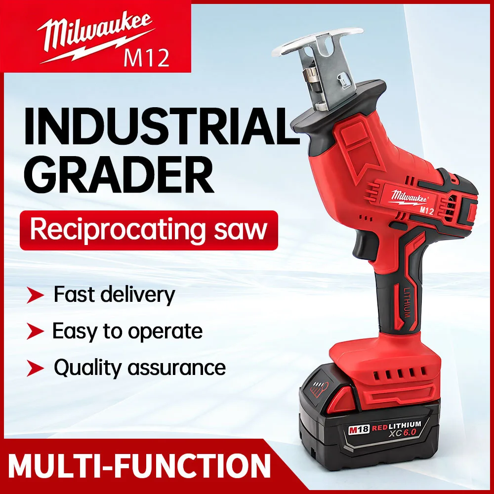 Milwaukee Drill Sawzall - Serra Sabre Sem Fio Milwaukee M12