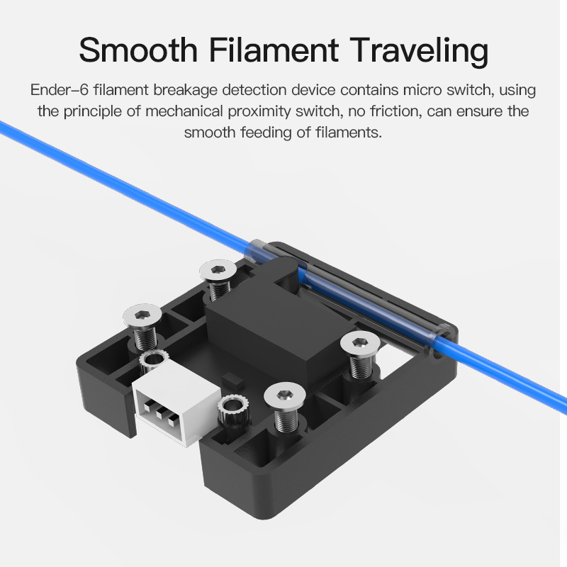 Sensor de Fim de Filamento Cre - Creality Printer Ender 3 avaliação e preço