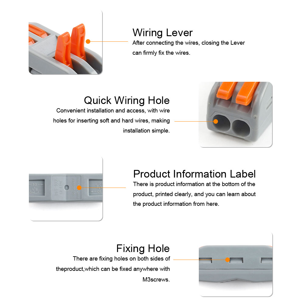 Conector de Fio Compacto Unive - Push Fit Connector avaliação e preço