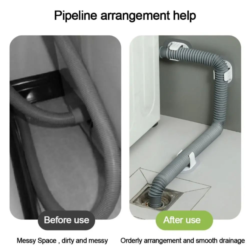 Ganchos Autoadesivos para Tubo - Plastic Pipe Clip avaliação e preço