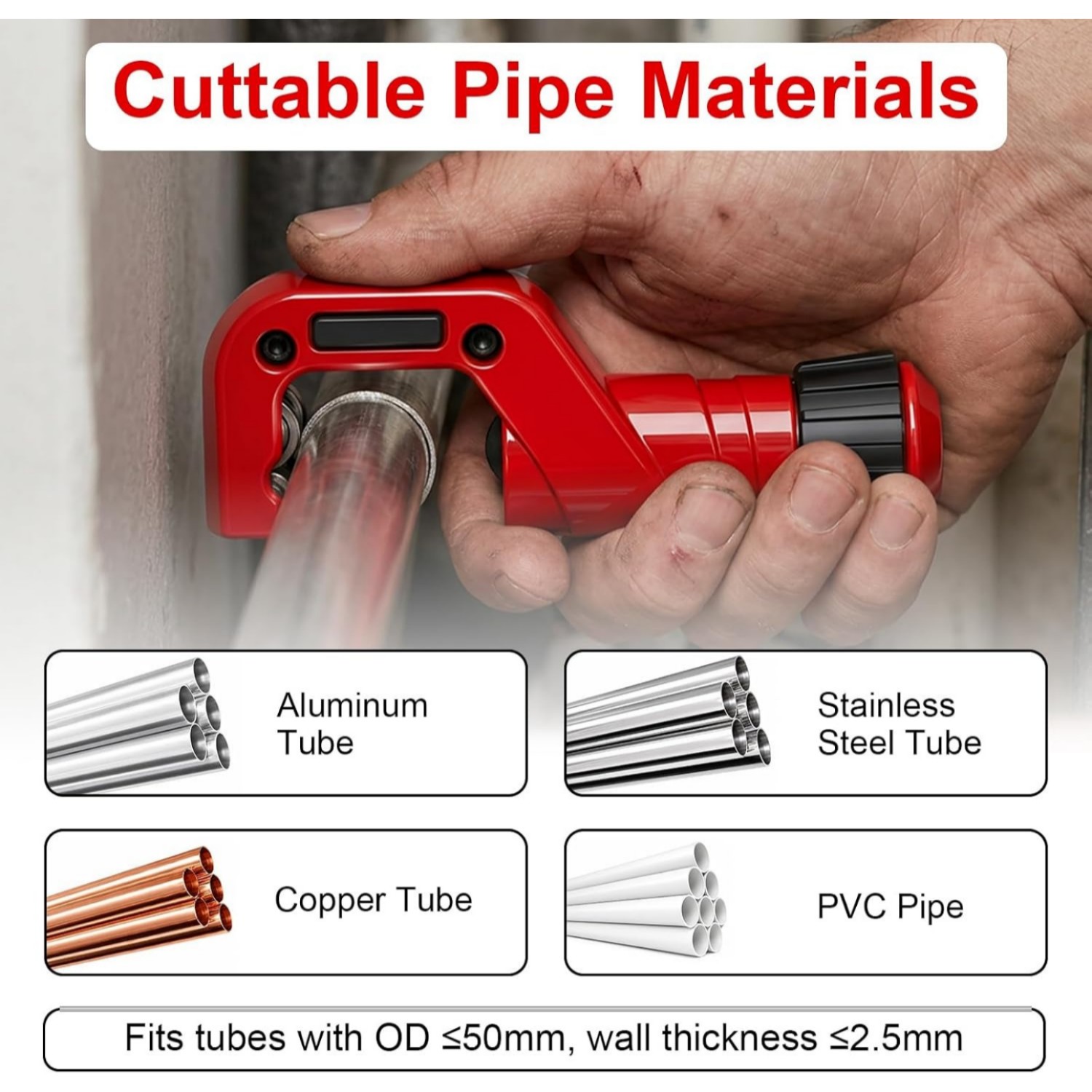 Conjunto de Cortadores de Tubo - Pipe Cutter Ratchet avaliação e preço