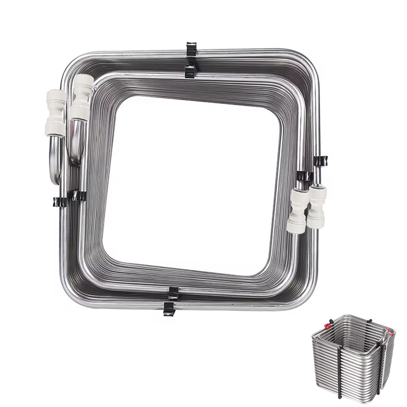 Bobinas quadradas de aço inoxi - Push Fit Connector avaliação e preço